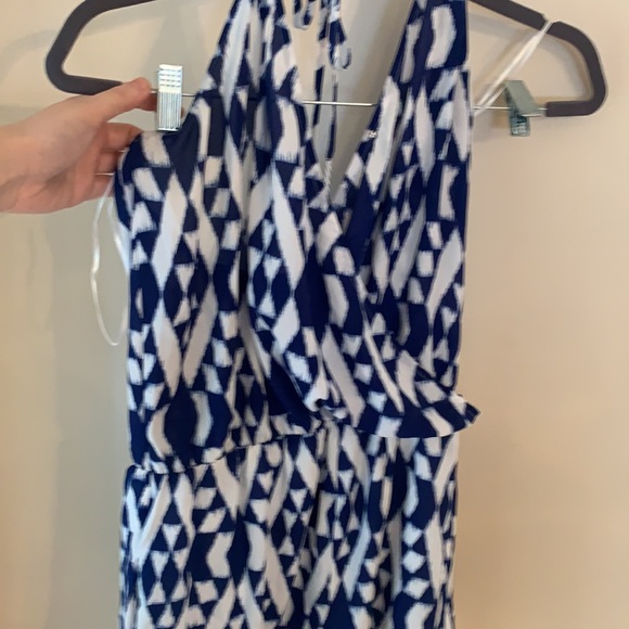 Eclair bohemian romper jumpsuit with shorts, v-neck, flowy, large/ extra large - Picture 3 of 9